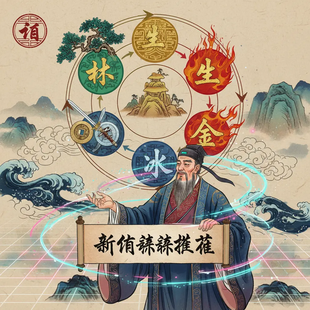 算命師傅推薦 - 五行