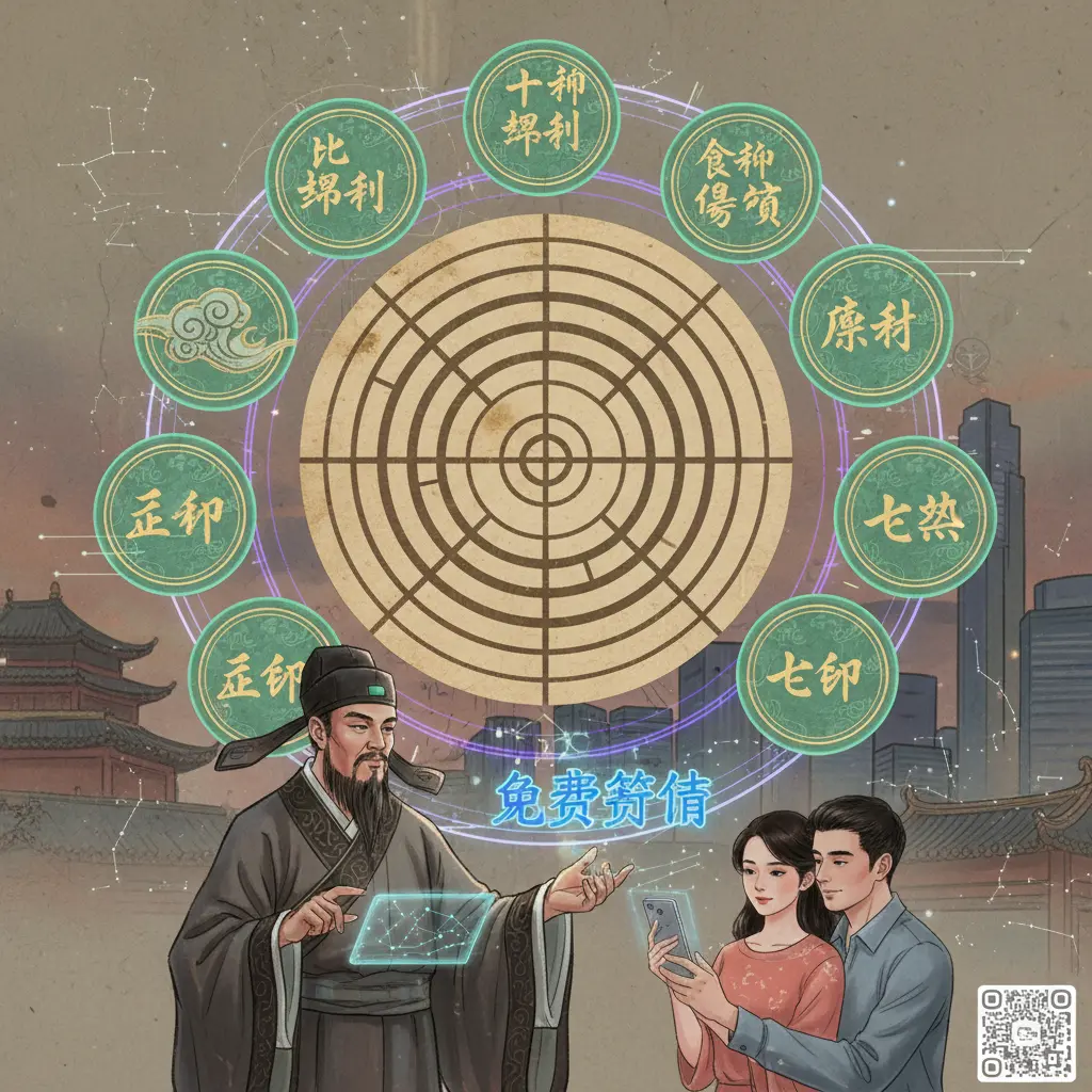 免費算命 - 十神