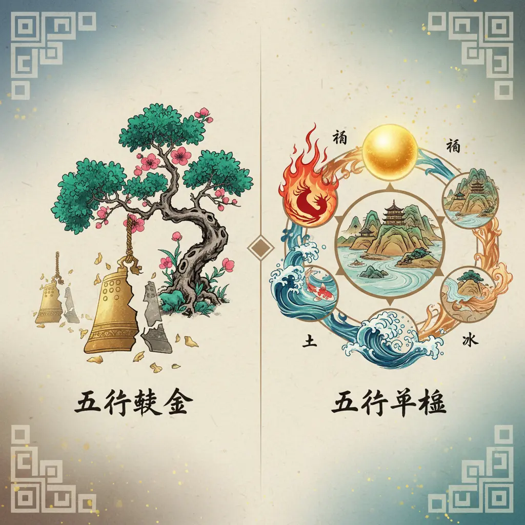 五行平衡 - 五行缺金