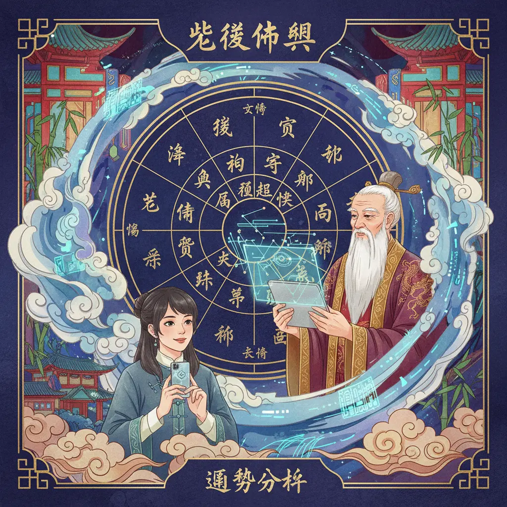 運勢分析 - 紫微命盤