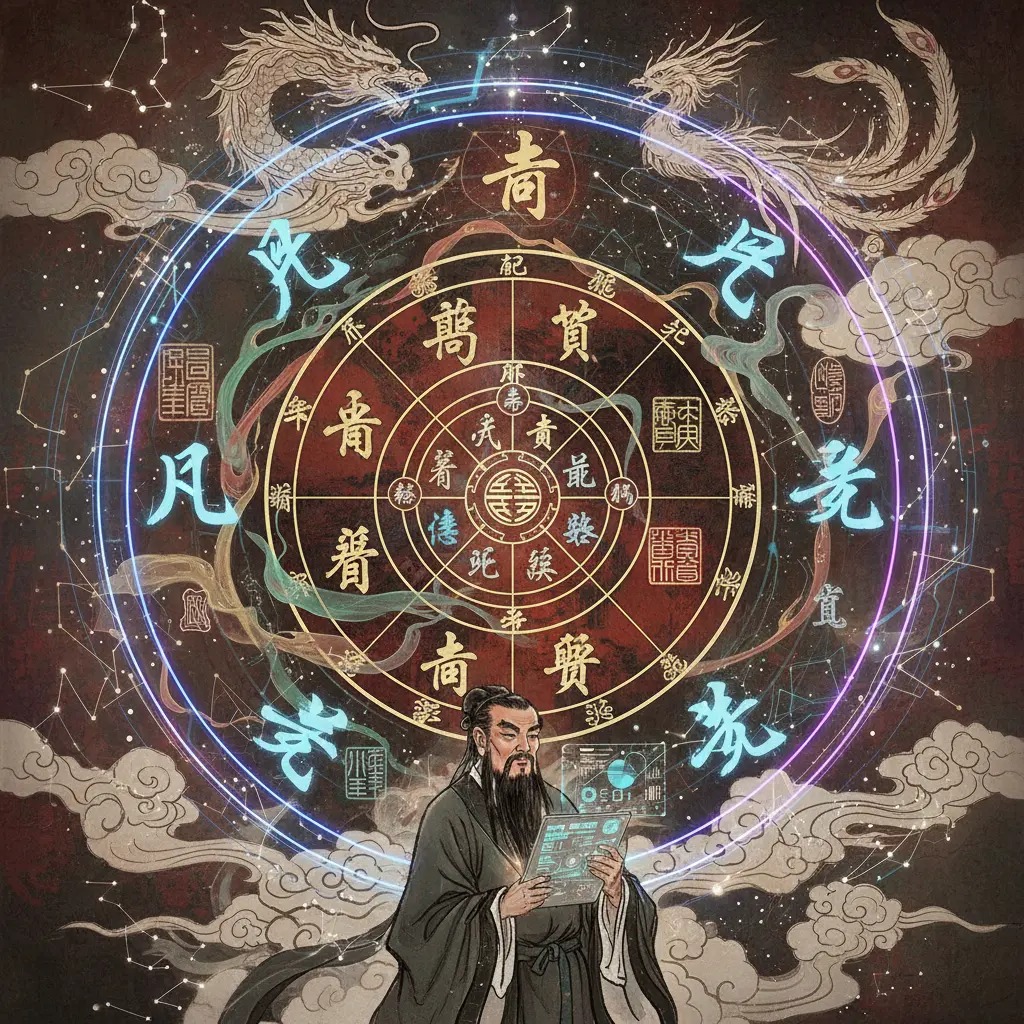 八字分析 - 命盤