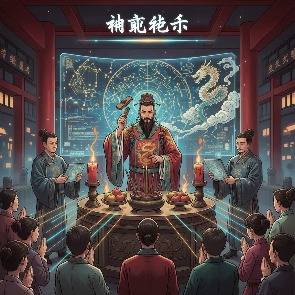 道教問神 - 宗教儀式