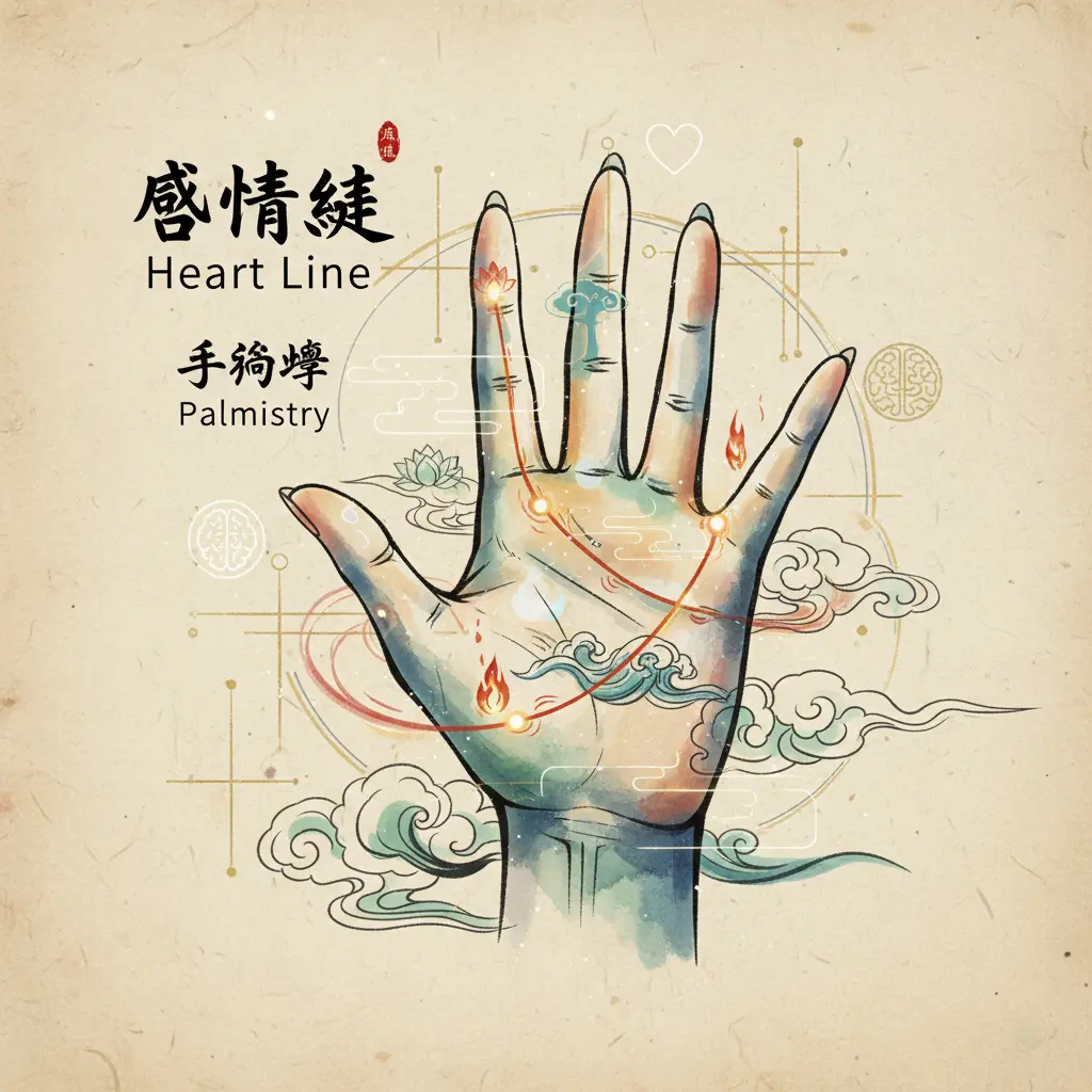 手相學 - 感情線
