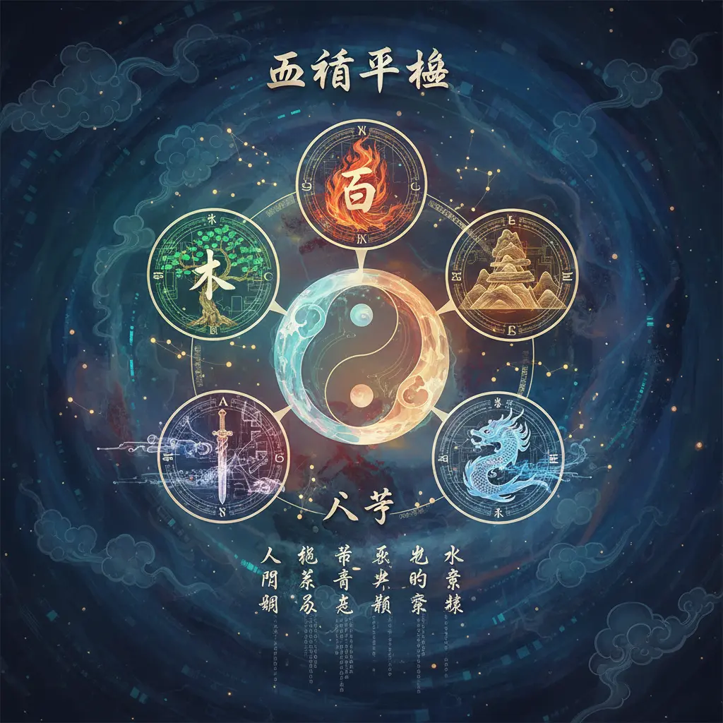 五行平衡 - 八字五行