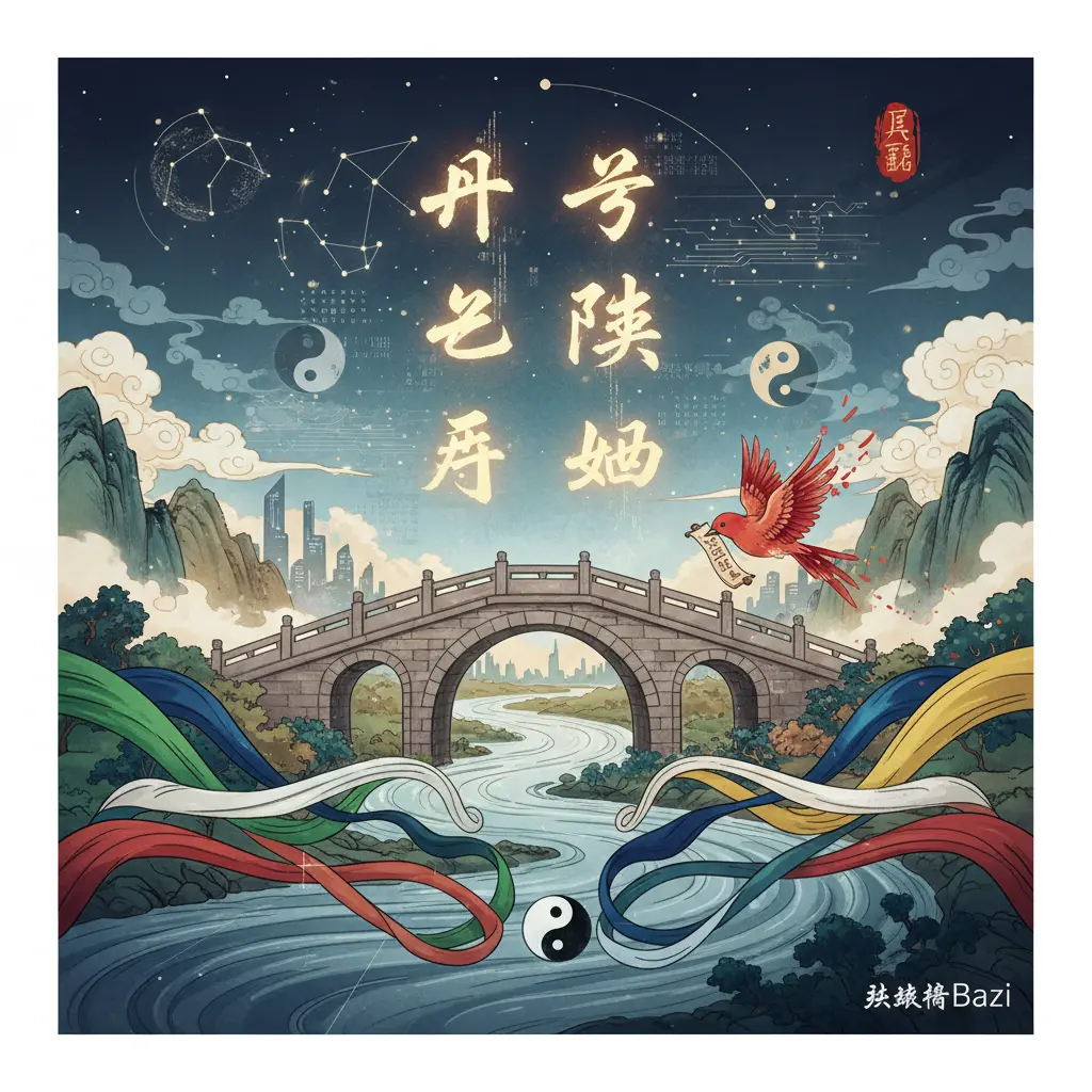 朱鵲橋 - 八字