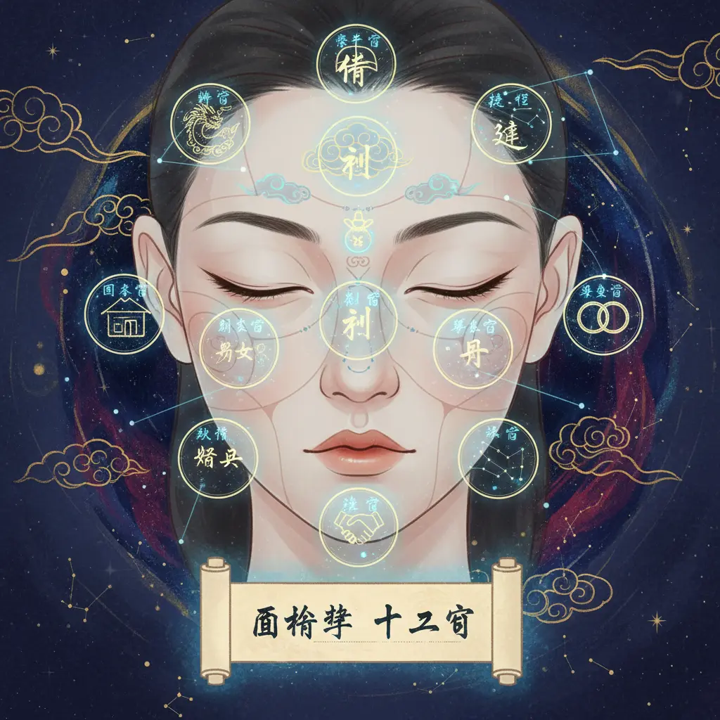 面相學 - 十二宮