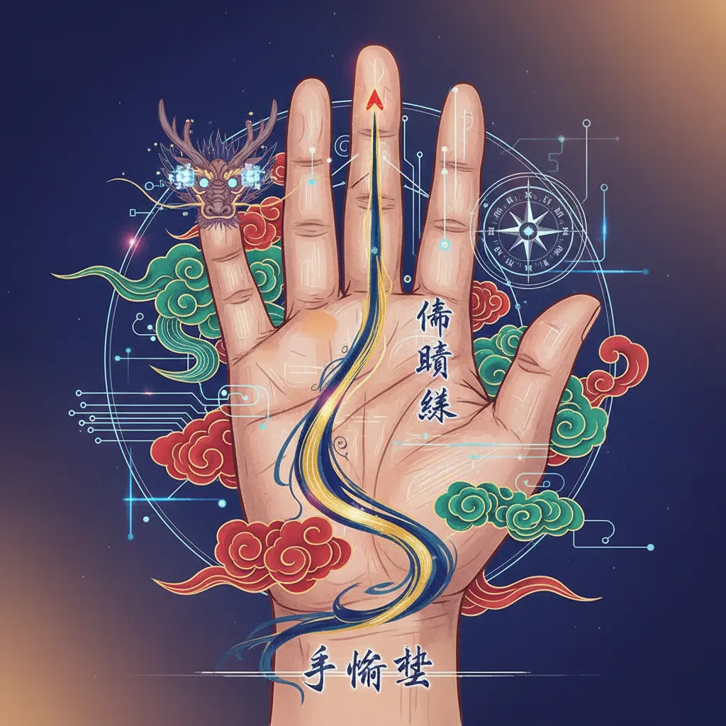 手相學 - 命運線