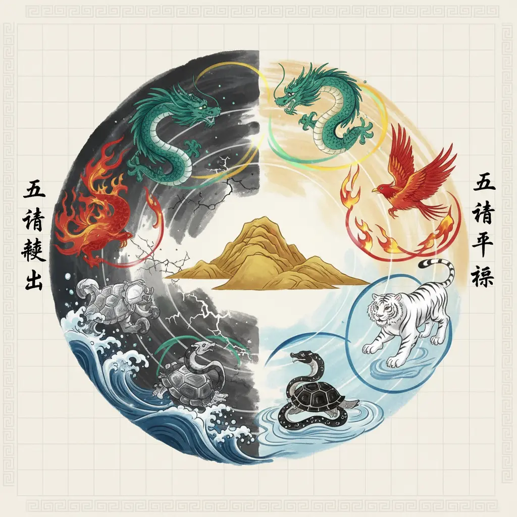 五行平衡 - 五行缺土