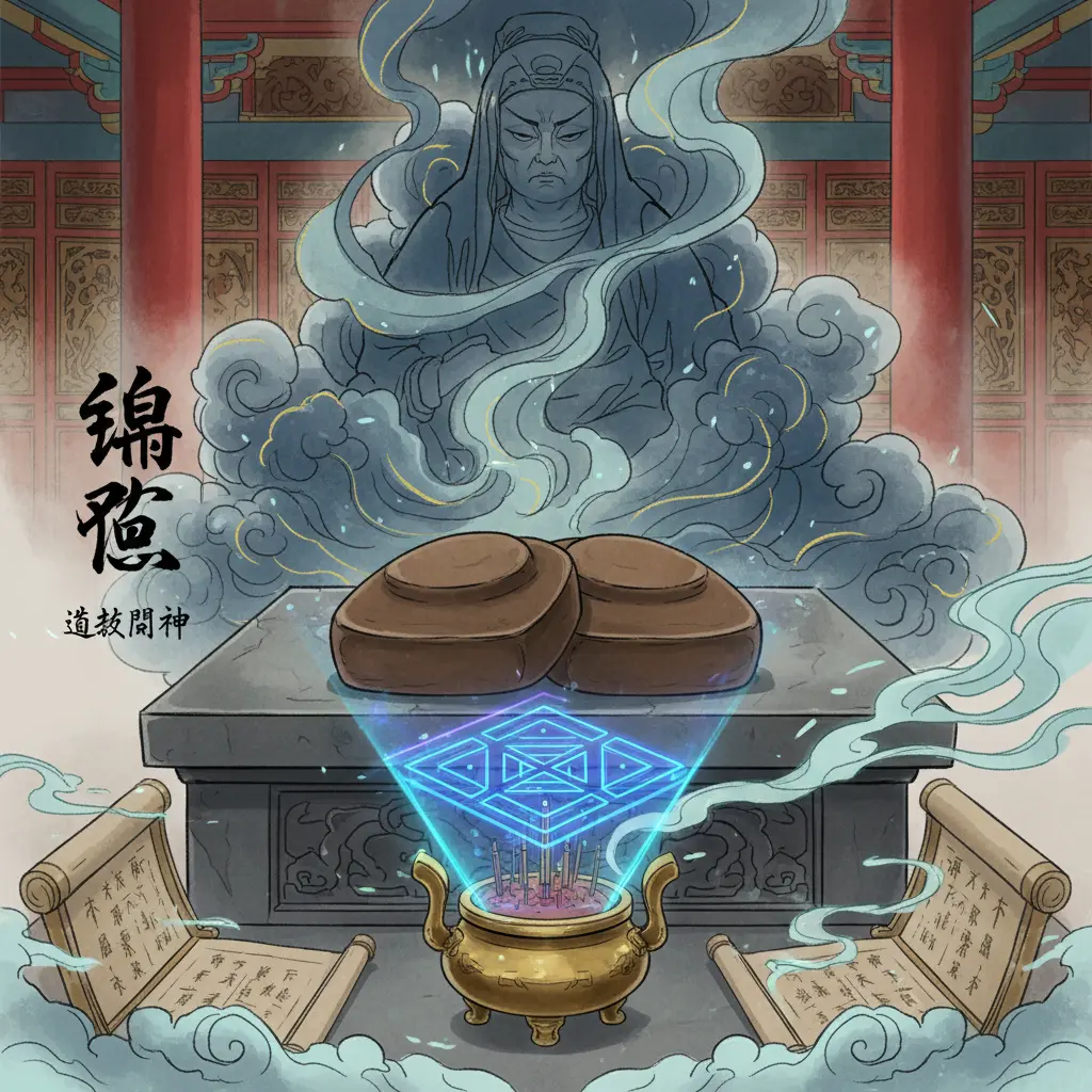 道教問神 - 陰筊