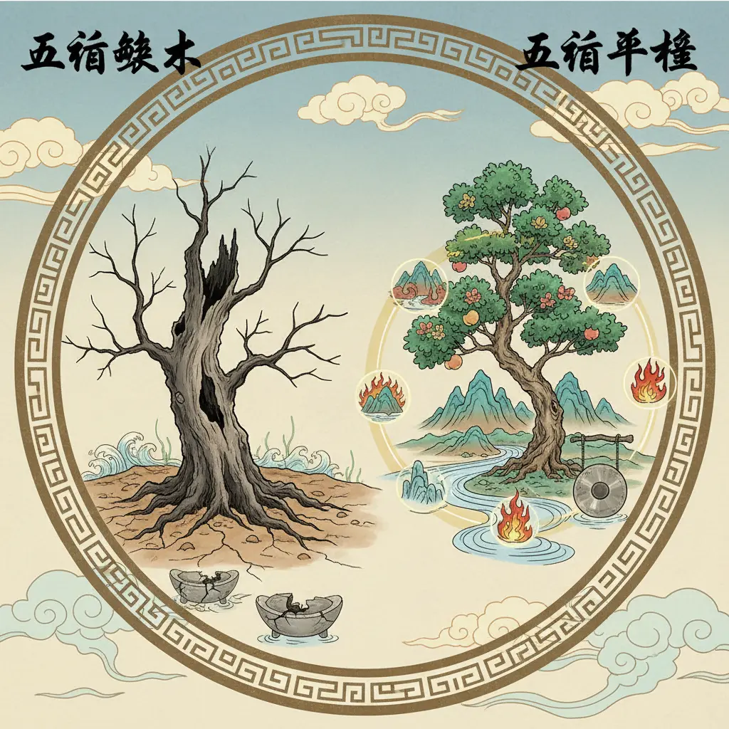 五行平衡 - 五行缺木