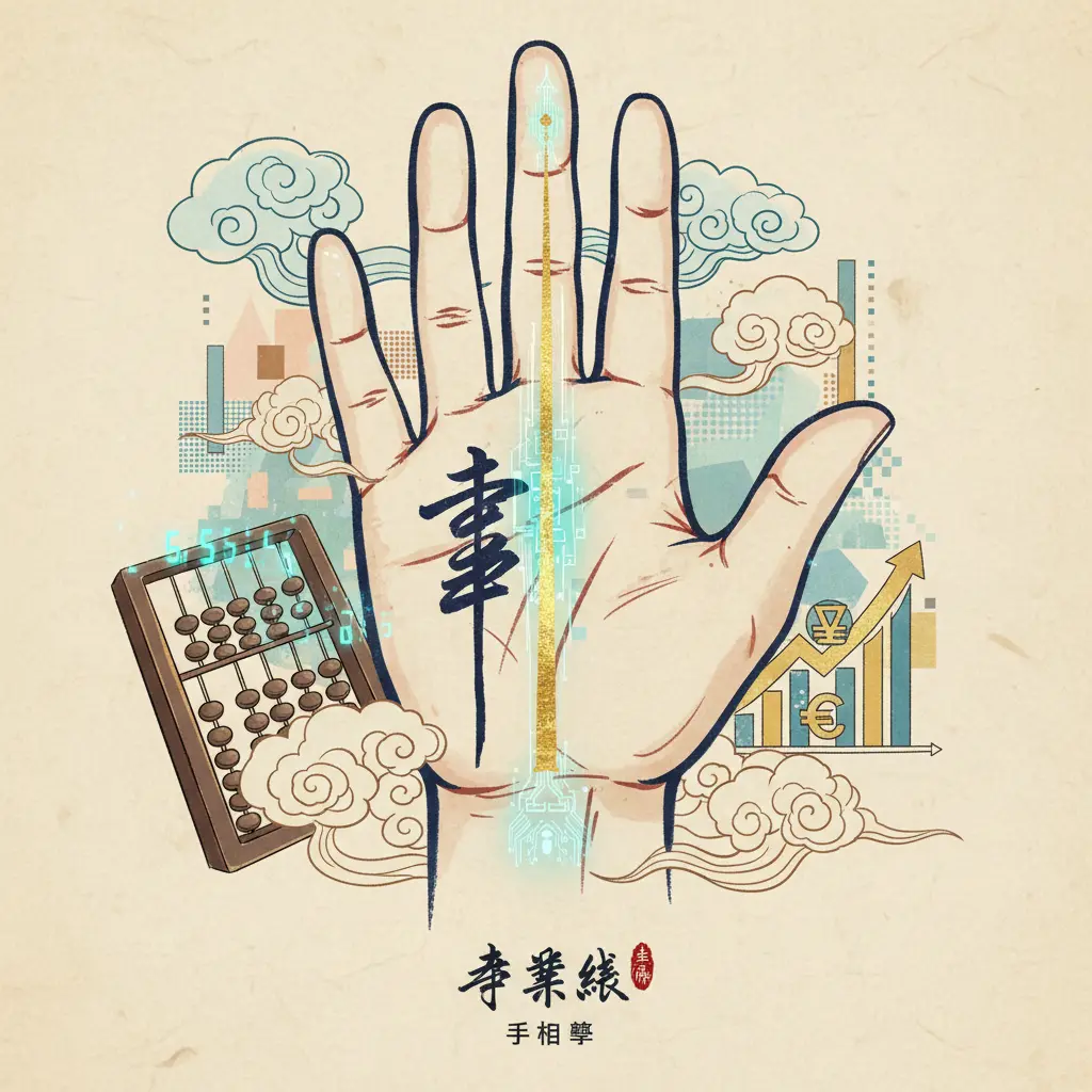 手相學 - 事業線